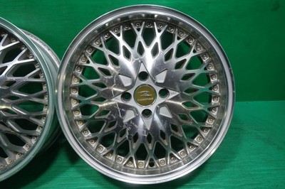 JDM N1561 FLEDERMAUS Radar Mouse 17x5.5J +45 PCD100 Hub Diameter 73mm (No Tires) - 画像 (3)