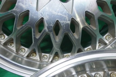 JDM N1561 FLEDERMAUS Radar Mouse 17x5.5J +45 PCD100 Hub Diameter 73mm (No Tires) - 画像 (7)