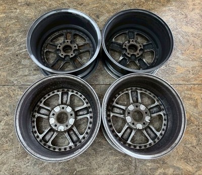 JDM RarePANA SPORTS G7 C5C 17x9J+18 9J+25 PCD114.3 5-hole 5H Out of pro (No Tires) - 画像 (6)
