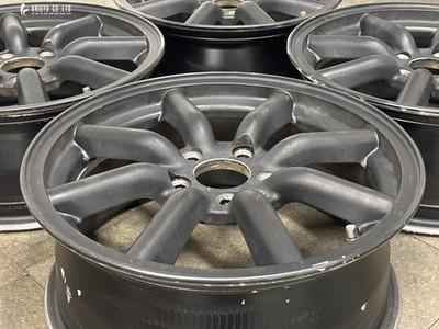 JDM Popular WheelRSWatanabe Eight Spoke F8F 17in 7J +50 PCD114.3 Fits (No Tires) - 画像 (2)