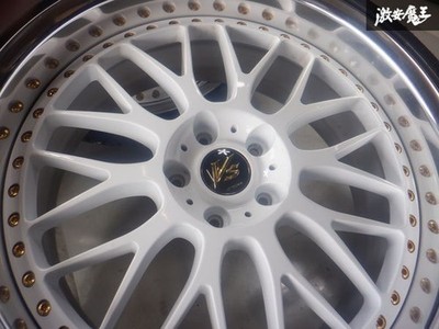 JDM Dress-upWORK VS-XX 20x9J +32 PCD114.3 5-hole wheels 4-Wheel Set 235/35R20 (No Tires) - 画像 (4)