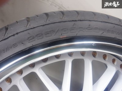 JDM Dress-upWORK VS-XX 20x9J +32 PCD114.3 5-hole wheels 4-Wheel Set 235/35R20 (No Tires) - 画像 (7)