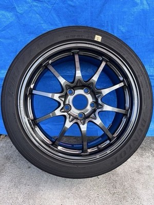 JDM RAYS CE28N-PLUS 17x7.5J 48 5H114.3 MM Diamond Dark Gunmetal Tires: (No Tires) - 画像 (3)