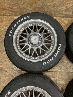 JDM RarePURE SPIRITS Rodeo Dry ROWEL 17x7J+26 PCD139.7 6H 6-hole E50 El (No Tires) - 画像 (3)
