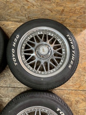 JDM RarePURE SPIRITS Rodeo Dry ROWEL 17x7J+26 PCD139.7 6H 6-hole E50 El (No Tires) - 画像 (4)