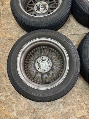 JDM RarePURE SPIRITS Rodeo Dry ROWEL 17x7J+26 PCD139.7 6H 6-hole E50 El (No Tires) - 画像 (6)
