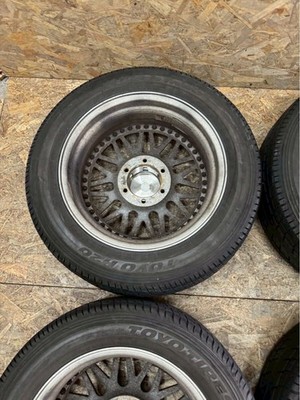 JDM RarePURE SPIRITS Rodeo Dry ROWEL 17x7J+26 PCD139.7 6H 6-hole E50 El (No Tires) - 画像 (7)