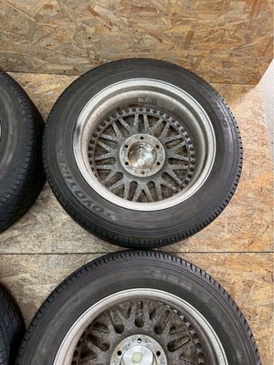 JDM RarePURE SPIRITS Rodeo Dry ROWEL 17x7J+26 PCD139.7 6H 6-hole E50 El (No Tires) - 画像 (8)