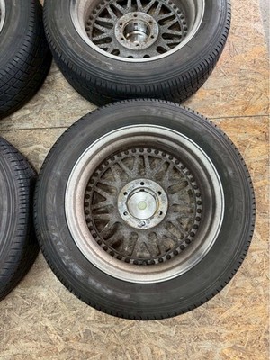 JDM RarePURE SPIRITS Rodeo Dry ROWEL 17x7J+26 PCD139.7 6H 6-hole E50 El (No Tires) - 画像 (9)