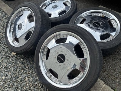 JDM Postage Cheap Hiace WORK Euroline WORK Deep Rim 18 6-hole 8J PCD13 (No Tires)