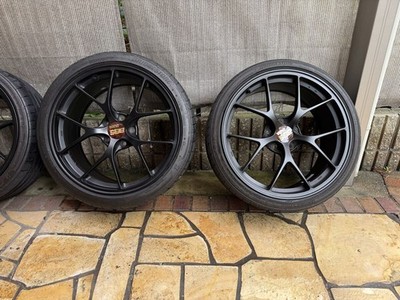 JDM BBS RI-D 8.5J/9.5J 19-inch 114.3 matte black with Potenza tires<br No Tires - Image 3