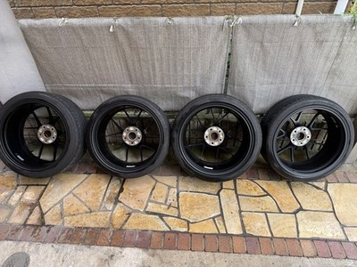 JDM BBS RI-D 8.5J/9.5J 19-inch 114.3 matte black with Potenza tires<br No Tires - Image 4