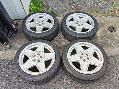 JDM Black Modora 17-inch PCD 98 wheels for Le Mans V Alfa Romeo etc. No Tires