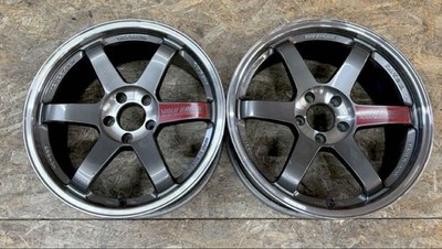JDM Rare RAYS Volk Racing TE37SL 18x10J +20 PCD 114.3 5-hole 5H lightwe (No Tires)