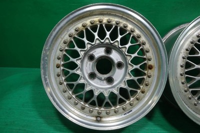 JDM N1562 BBS RS137 16x7J +45 PCD114.3 Hub diameter 60mm 5H 4-piece se No Tires - Image 2