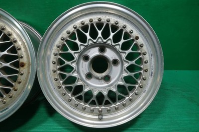 JDM N1562 BBS RS137 16x7J +45 PCD114.3 Hub diameter 60mm 5H 4-piece se No Tires - Image 3