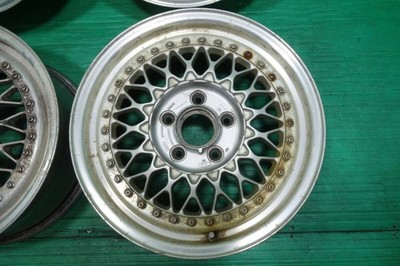 JDM N1562 BBS RS137 16x7J +45 PCD114.3 Hub diameter 60mm 5H 4-piece se No Tires - Image 5