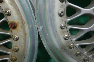 JDM N1562 BBS RS137 16x7J +45 PCD114.3 Hub diameter 60mm 5H 4-piece se No Tires - Image 7