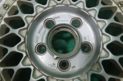 JDM N1562 BBS RS137 16x7J +45 PCD114.3 Hub diameter 60mm 5H 4-piece se No Tires - Image 8