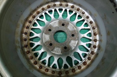 JDM N1562 BBS RS137 16x7J +45 PCD114.3 Hub diameter 60mm 5H 4-piece se No Tires - Image 9