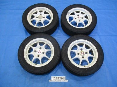 JDM DC2 Integra Type R 96spec genuine 4-wheel 15x4H 114.3 6JJ +50 Brid (No Tires)