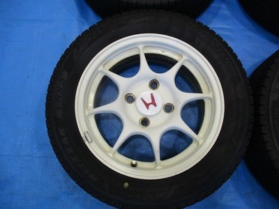 JDM DC2 Integra Type R 96spec genuine 4-wheel 15x4H 114.3 6JJ +50 Brid (No Tires) - 画像 (2)