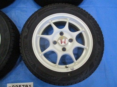 JDM DC2 Integra Type R 96spec genuine 4-wheel 15x4H 114.3 6JJ +50 Brid (No Tires) - 画像 (8)