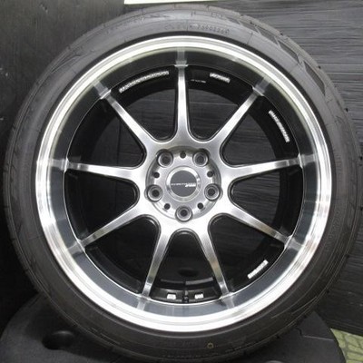 JDM WORK EMOTION D9R 198.5J +45 2026 model NITTO NT555G2 225/45R19 96Y No Tires - Image 2