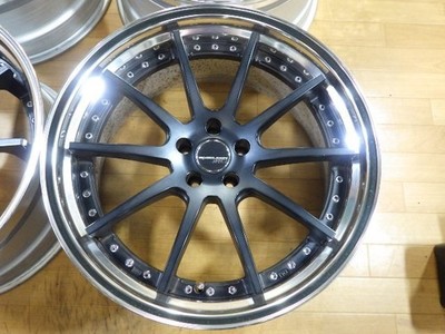 JDM Deep Rim SSR Executor CV01 Step Rim 3-Piece Japanese-made Aluminum (No Tires) - 画像 (2)
