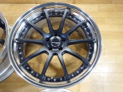 JDM Deep Rim SSR Executor CV01 Step Rim 3-Piece Japanese-made Aluminum (No Tires) - 画像 (4)