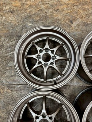 JDM RareHLK 03 15x8J +28 PCD100 4-hole 4H Deep Rim Fits Civic Roadster (No Tires) - 画像 (3)
