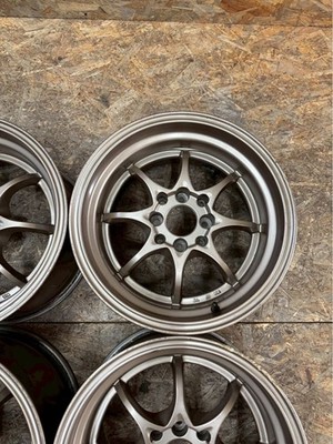 JDM RareHLK 03 15x8J +28 PCD100 4-hole 4H Deep Rim Fits Civic Roadster (No Tires) - 画像 (4)