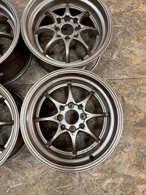 JDM RareHLK 03 15x8J +28 PCD100 4-hole 4H Deep Rim Fits Civic Roadster (No Tires) - 画像 (5)