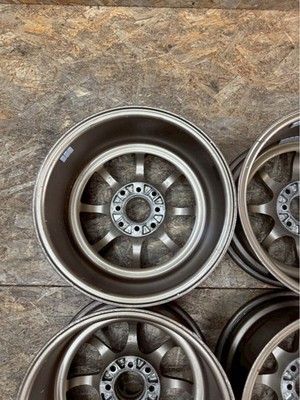 JDM RareHLK 03 15x8J +28 PCD100 4-hole 4H Deep Rim Fits Civic Roadster (No Tires) - 画像 (8)