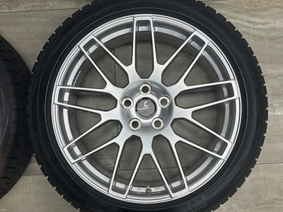 JDM Used WEDS wheel set 4-piece set 20x8.5J +25 PCD 120 245/45R20 (No Tires) - 画像 (4)