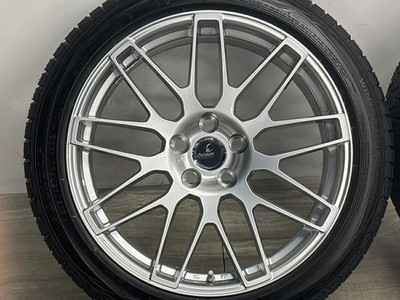JDM Used WEDS wheel set 4-piece set 20x8.5J +25 PCD 120 245/45R20 (No Tires) - 画像 (5)