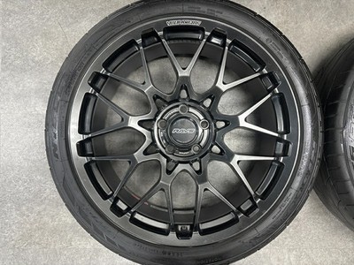 JDM Used RAYS 4-Wheel Set 21x8.5J +40 PCD 120 245/40R21 100Y tires (No Tires) - 画像 (3)