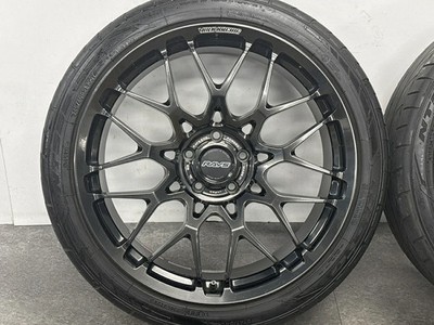 JDM Used RAYS 4-Wheel Set 21x8.5J +40 PCD 120 245/40R21 100Y tires (No Tires) - 画像 (5)