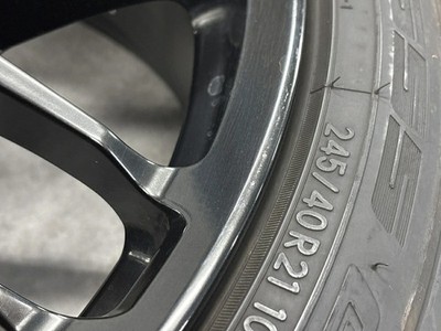 JDM Used RAYS 4-Wheel Set 21x8.5J +40 PCD 120 245/40R21 100Y tires (No Tires) - 画像 (7)