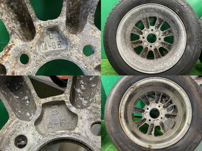 JDM Watanabe Wheel B-type 14-inch aluminum 14x6.5J +28? 4Book 14x6J +3 No Tires - Image 9