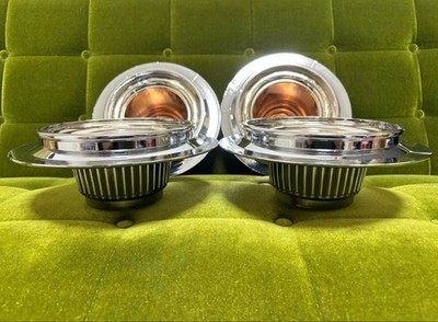 JDM Rally wheels center caps American cars El Camino Camaro No Tires - Image 7