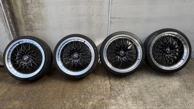 JDM AME Steiner 20-inch wheel and tire set 4 pieces 225/35R20 (No Tires)