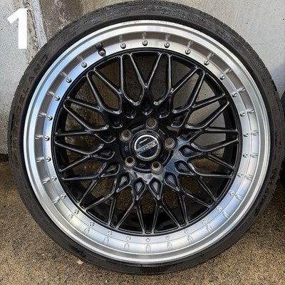 JDM AME Steiner 20-inch wheel and tire set 4 pieces 225/35R20 (No Tires) - 画像 (2)