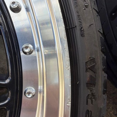 JDM AME Steiner 20-inch wheel and tire set 4 pieces 225/35R20 (No Tires) - 画像 (3)