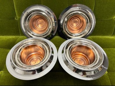 JDM Rally wheels center caps American cars El Camino Camaro No Tires - Image 8
