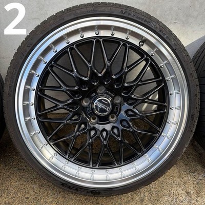 JDM AME Steiner 20-inch wheel and tire set 4 pieces 225/35R20 (No Tires) - 画像 (6)