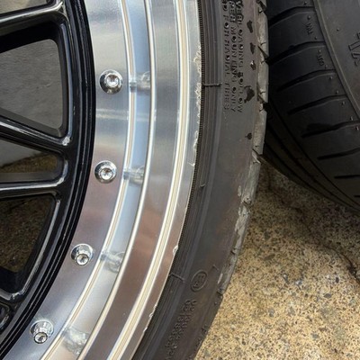 JDM AME Steiner 20-inch wheel and tire set 4 pieces 225/35R20 (No Tires) - 画像 (7)