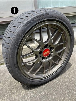 JDM BBS RG-R 18x8.5J +36 PCD114.3 (No Tires) - 画像 (2)