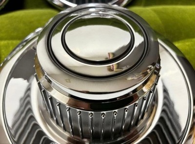 JDM Rally wheels center caps American cars El Camino Camaro No Tires - Image 11