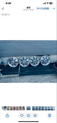 JDM Wheel caps set of 4 (No Tires) - 画像 (8)